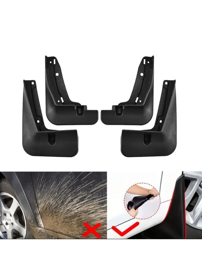 مصدات الطين الدائمة للسيارة لـ Zeekr X 2023-2025 مجموعة من 4 قطع واقيات مصدات مقاومة للخدوش - Image 5