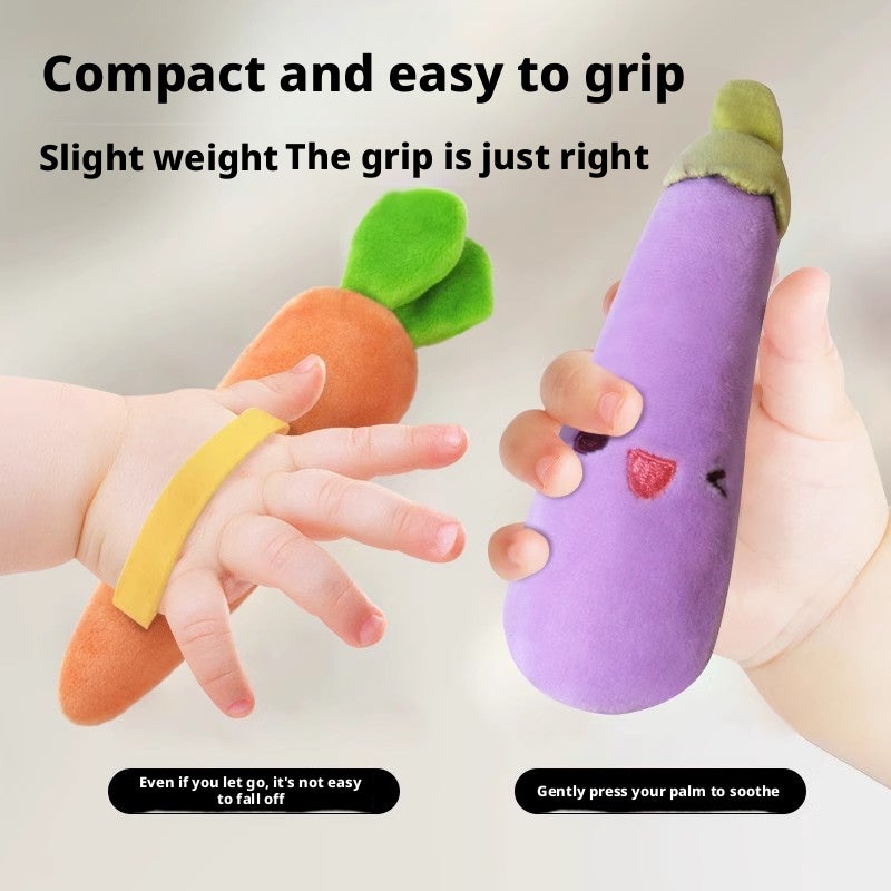 Baby Plush Hand Ring Toys (Carrot, Banana, etc.) - Image 4
