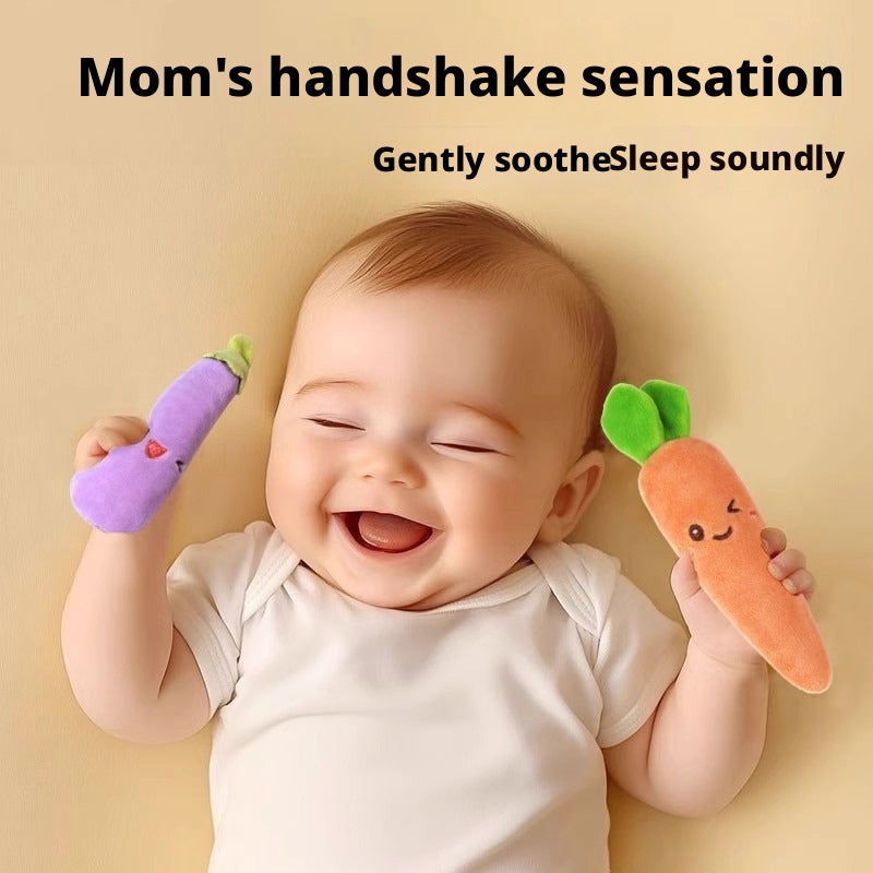 Baby Plush Hand Ring Toys (Carrot, Banana, etc.) - Image 1