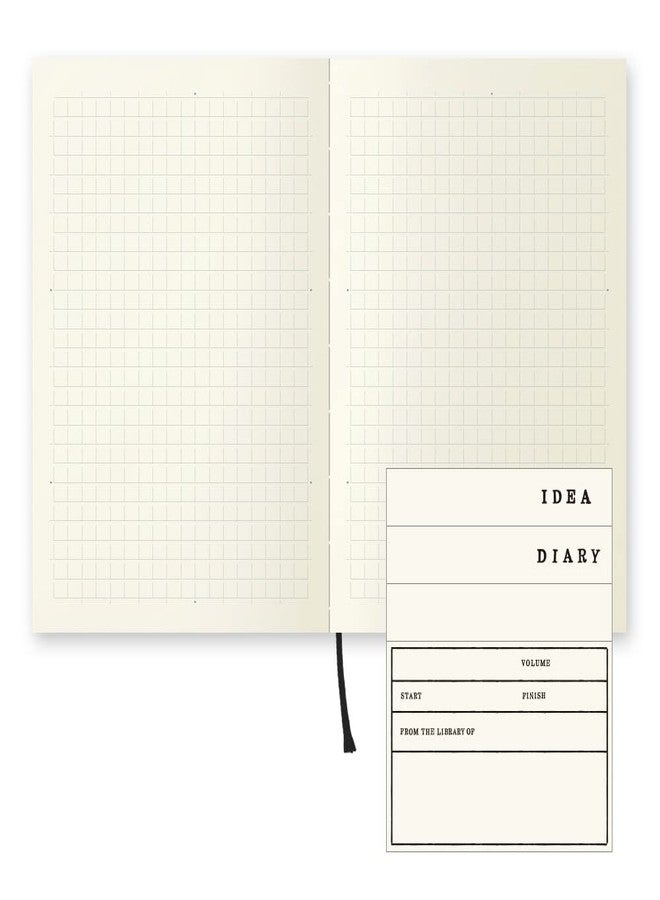 Midori DESIGNPHIL 15289006 Midori Notebook, MD Notebook, Paperback, Ruled A - Image 3