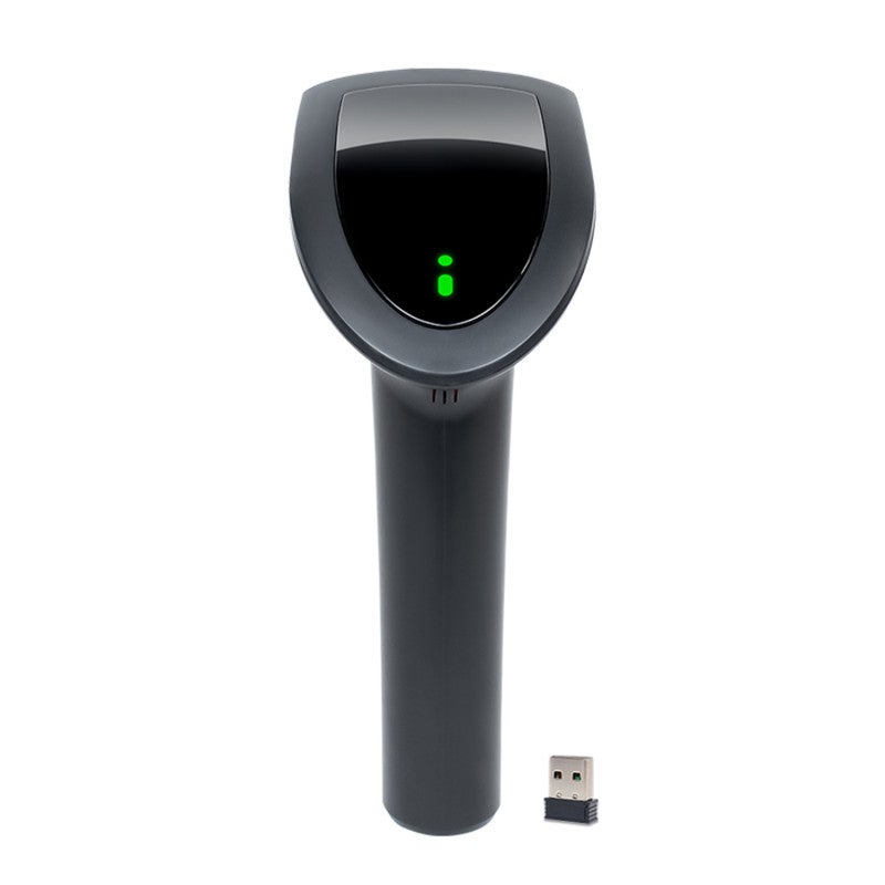 Wireless Scanner: Black, 300 Scans Per Second - Triple-Mode Connectivity, Hands-Free Foldable Stand, 100000 Offline Storage Barcode Reader for Retail, Warehouse, Logistics Inventory Management - Image 3