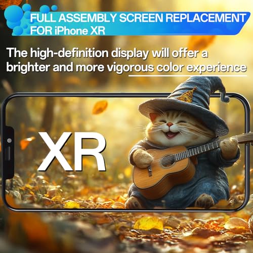 DGSCSMY Screen Replacement for iPhone XR 3D Touch LCD Display Digitizer Full Assembly Repair 6.1" Front Glass Waterproof Adhesive Sticker Fix Tools Kit A1984 A2105 A2106 A2108 - Image 3