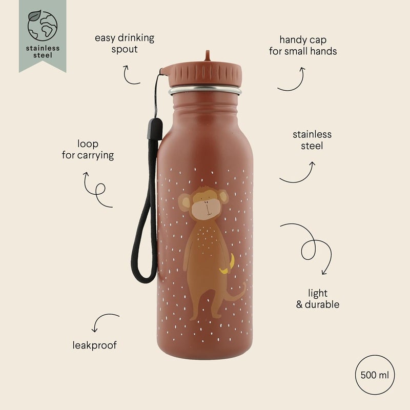 Trixie 500ml Reusable Water Bottle - Mr. Monkey Design - Image 5