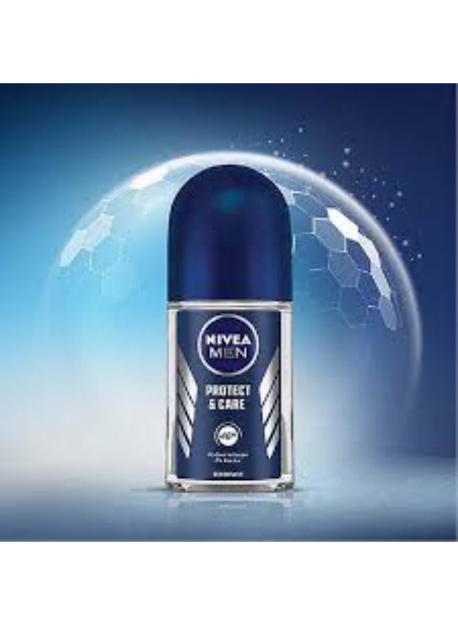 نيفيا مزيل عرق رول أون من نيفيا للرجال بروتيكت آند كير ٥٠ مل - Image 2
