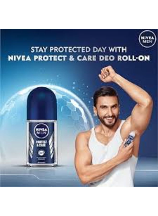 نيفيا مزيل عرق رول أون من نيفيا للرجال بروتيكت آند كير ٥٠ مل - Image 4
