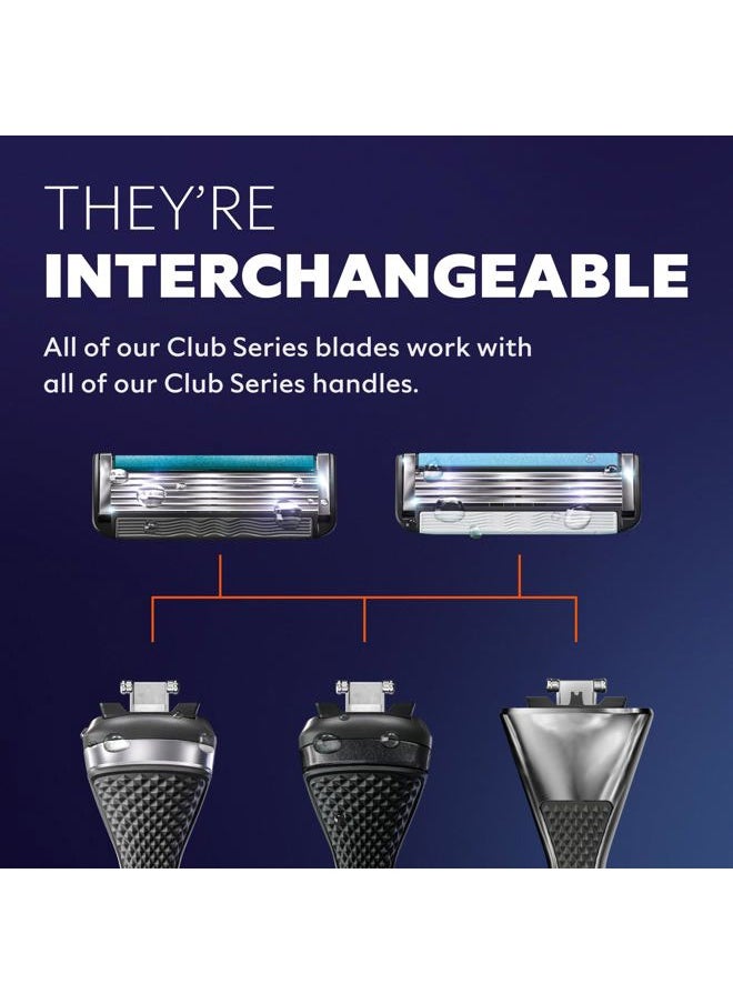 DOLLAR SHAVE CLUB - 4 Blade Razor Refills (16 Pack) | Swift Rinse Blades for Longer and Thicker Hair - Image 1