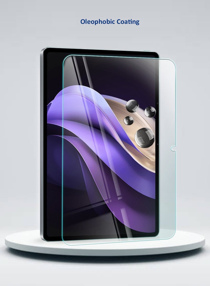 دبليو تيك Vivo Pad3 2024 (12.1 بوصة) واقي شاشة من الزجاج المقوى بحواف منحنية بغطاء كامل - شفاف - Image 5