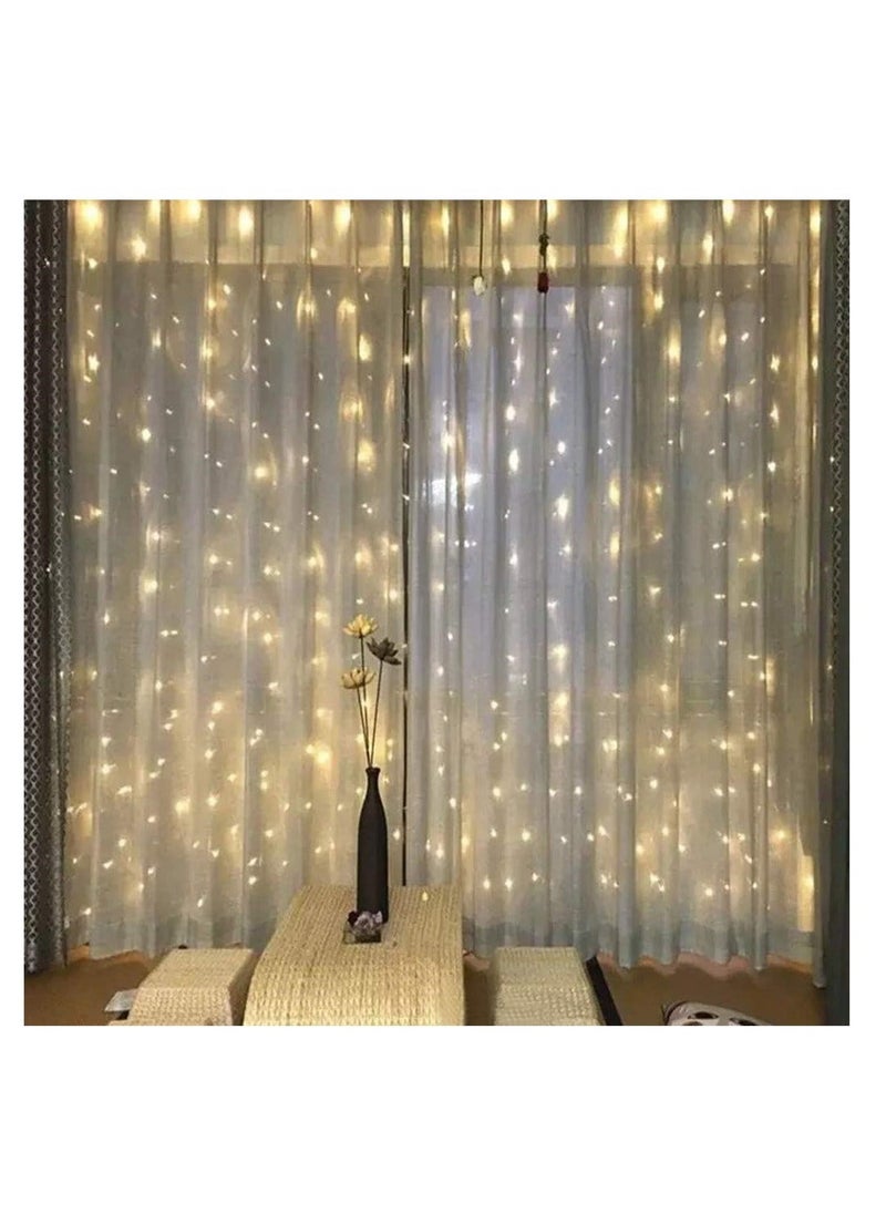 Y&D LED Heart Fairy String Lights, 2.5m/8.2ft Metal Mesh Shaped Plug in Lights Battery Operated, for Holiday Party Home Indoor Outdoor Bedroom Hallway Garden Lighting, 20 Pcs  - Image 5