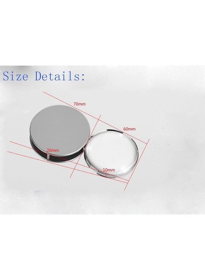 BXT Mini Pocket Magnifier 20X Foldable Handheld Jewelry Loupe With Metal Protective Case Reading Magnifying Glasses For Small Prints,Coins,Science,Low Vision,Gift For Seniors And Kids - Image 2