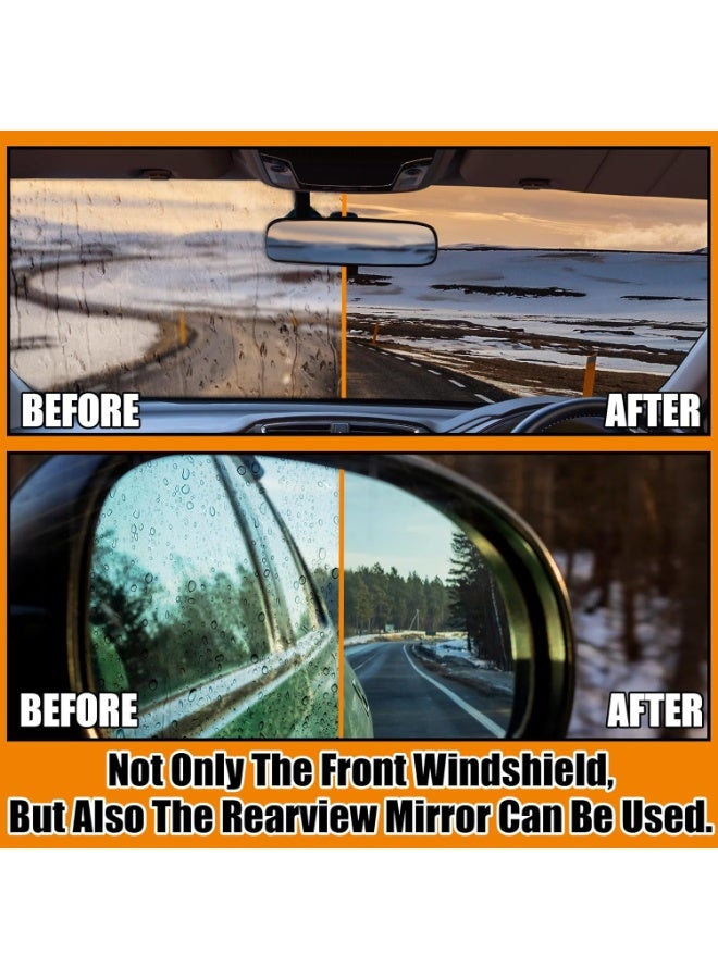 Automotive Oil Film Cleaning Brush,Glass Oil Film Remover Water-Resistant Window Cleaning Tool for Enhanced Visibility, Universal Fit for Cars/Trucks/SUV (1 PCS) - Image 5