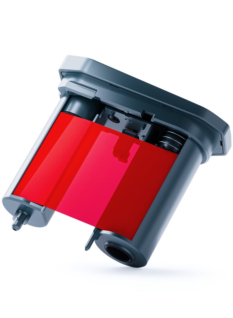NIIMBOT Thermal Transfer Ribbon for M2 Label Maker, Multi-scene Replacement Ribbon for Daily Use, Red - Image 1