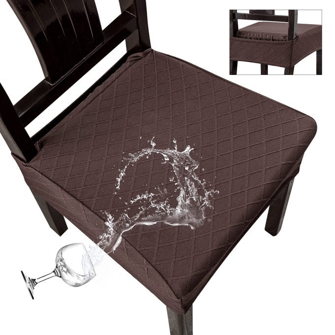 WATERPROOF SEAT COVERS FOR CHAIRS SEAT COVERS FOR DINING ROOM CHAIR SLIPCOVERS KITCHEN CHAIR COVERS DINING CHAIR COVERS