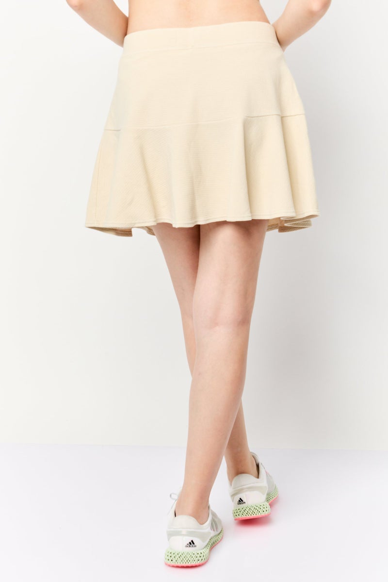 Offline by Aerie Women Textured Mini Skirt, Beige - Image 1