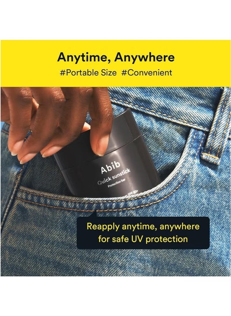 ابيب شريط حماية عصي الشمس السريع SPF50 + 0.77 أوقية / 22 غرام (متوهج) | كوريا Sunscreen Stick Suncare Sunblock ، لا Whitecast ، حامي الشمس Barra ، مستخلص Centella Asiatica ، مستخلص Aloe - Image 2
