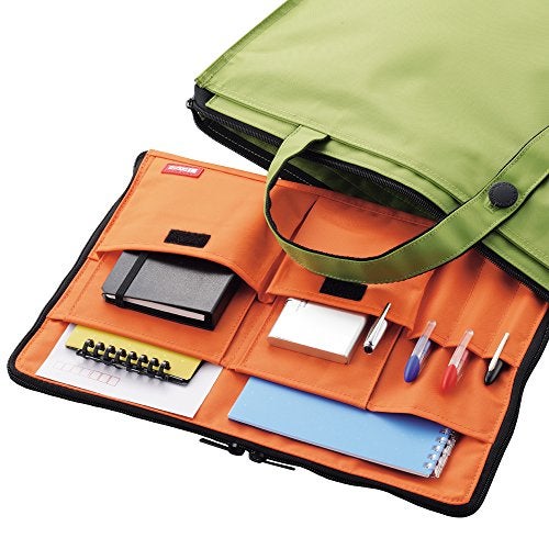 LIHITLAB LIHIT LAB Laptop Sleeve with Storage Pockets (Bag-in-Bag), 10 x 13.8 Inches, Brown (A7554-9) - Image 4