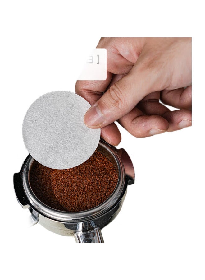 Yijuke [100 Sheets] 60Mm Moka Pot Filter Paper No. 6, Italian Coffee Machine Handle, Round Filter Paper - Image 3