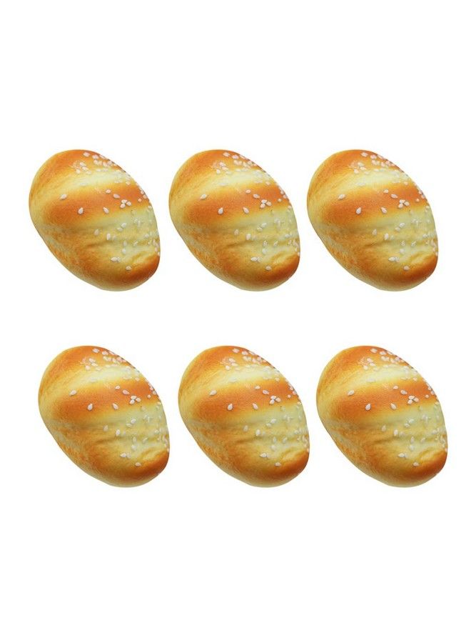 Vosarea 6Pcs Artificial Bread Fake Simulation Realistic Food Fake Cake Decoration Model Kitchen Party Decoration Photography Prop - Image 2