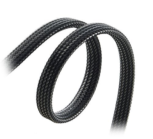 CableMod ModMesh Sleeved SATA 3 Cable (Black, 60cm) - Image 2