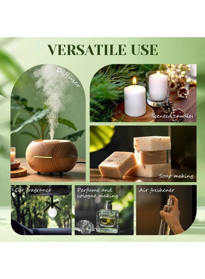 Ethlauff Spring Essential Oils Set, Nature Fragrance Oil for Diffuser for Home, Candle Sopa Making - Enchanted Forest, Willow and Ivy, Clover and Aloe, Fresh Bamboo, Spring Scented Oil Gift Set - Image 4
