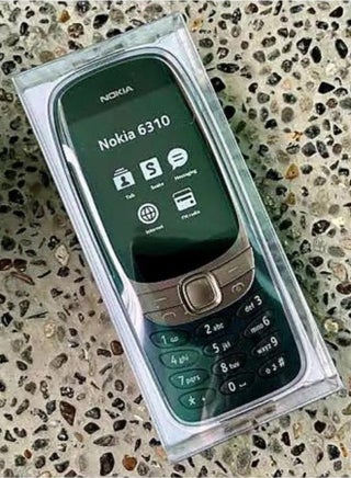 هاتف مميز 6310 ثنائي الشريحة باللون الأخضر الداكن وذاكرة الوصول العشوائي (RAM) 8 ميجا بايت وذاكرة الوصول العشوائي (RAM) 16 ميجا بايت وسعة 32 جيجا بايت مستهلكة بتقنية 4G - view 2
