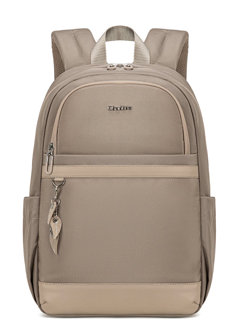 Chantria Durable Premium Laptop Backpack Water-Resistant Multifunctional Anti-Theft Daypack for Casual/Travel/School/College, CB00648-Khaki  - Image 2