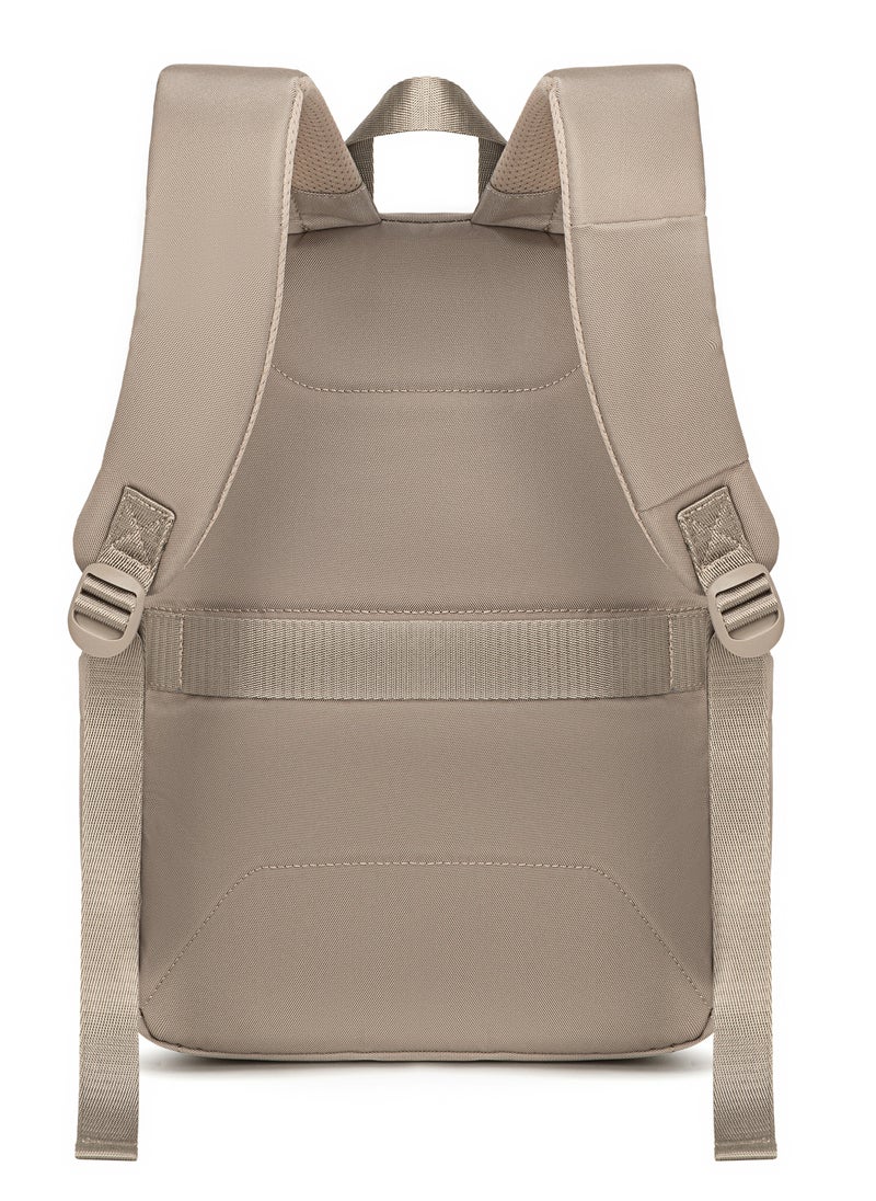 Chantria Durable Premium Laptop Backpack Water-Resistant Multifunctional Anti-Theft Daypack for Casual/Travel/School/College, CB00648-Khaki  - Image 3
