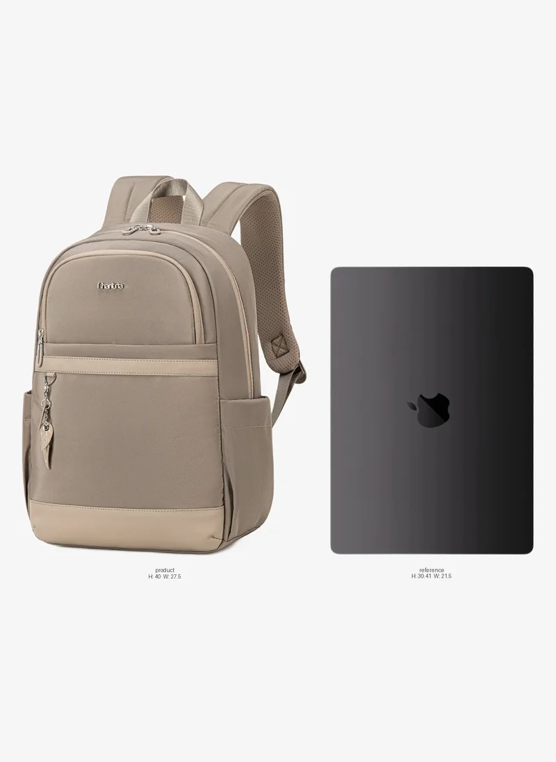 Chantria Durable Premium Laptop Backpack Water-Resistant Multifunctional Anti-Theft Daypack for Casual/Travel/School/College, CB00648-Khaki