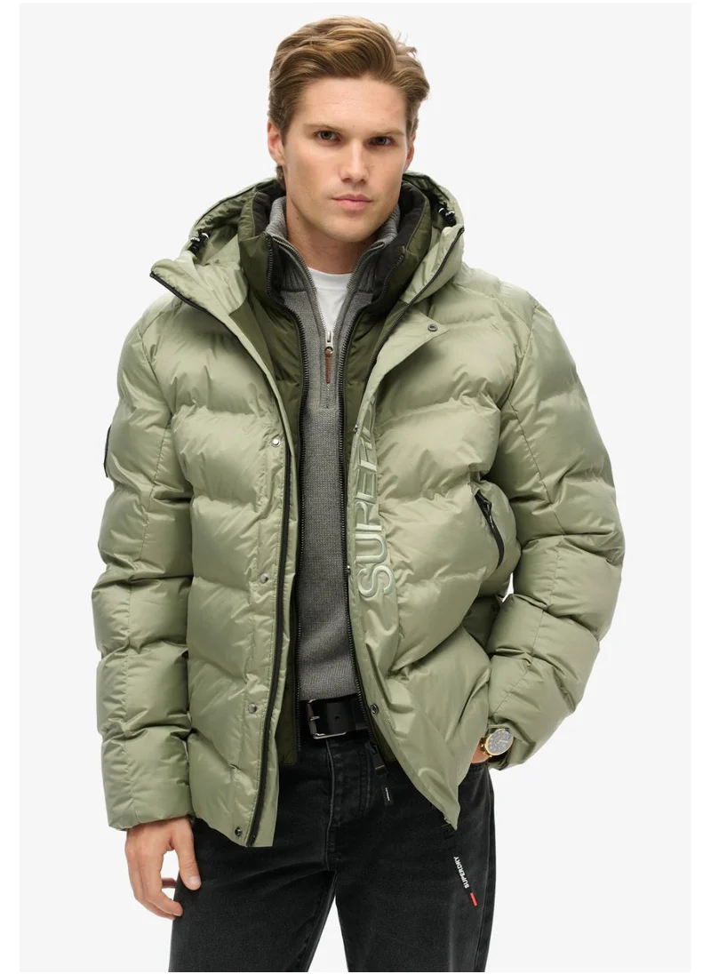 Superdry HOODED CITY GRAPHIC PUFFER JKT