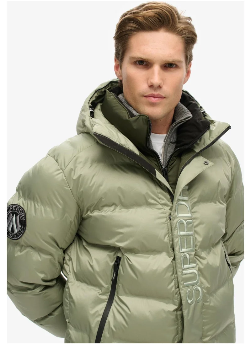سوبر دراي HOODED CITY GRAPHIC PUFFER JKT