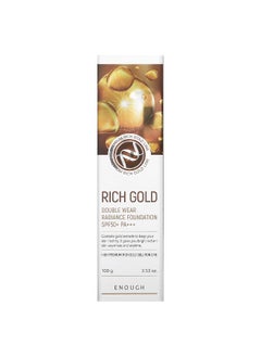 ENOUGH Enough, Rich Gold, Double Wear Radiance Foundation, SPF 50+ PA+++, #21, 3.53 oz (100 g)  - Image 2