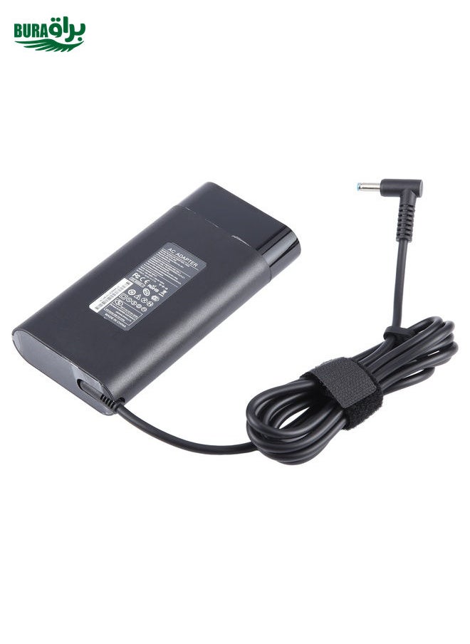 BURAQ - 150W 19.5V 7.7A Oval Laptop Notebook Power Adapter For HP 4.5 x 3.0mm, Plug:US Plug - Image 1