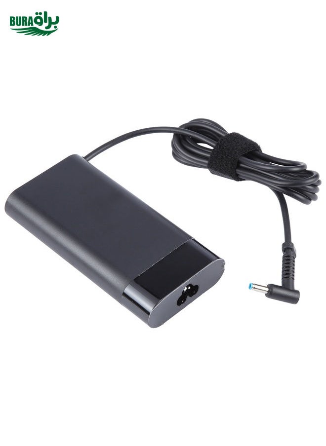 BURAQ - 150W 19.5V 7.7A Oval Laptop Notebook Power Adapter For HP 4.5 x 3.0mm, Plug:US Plug - Image 1