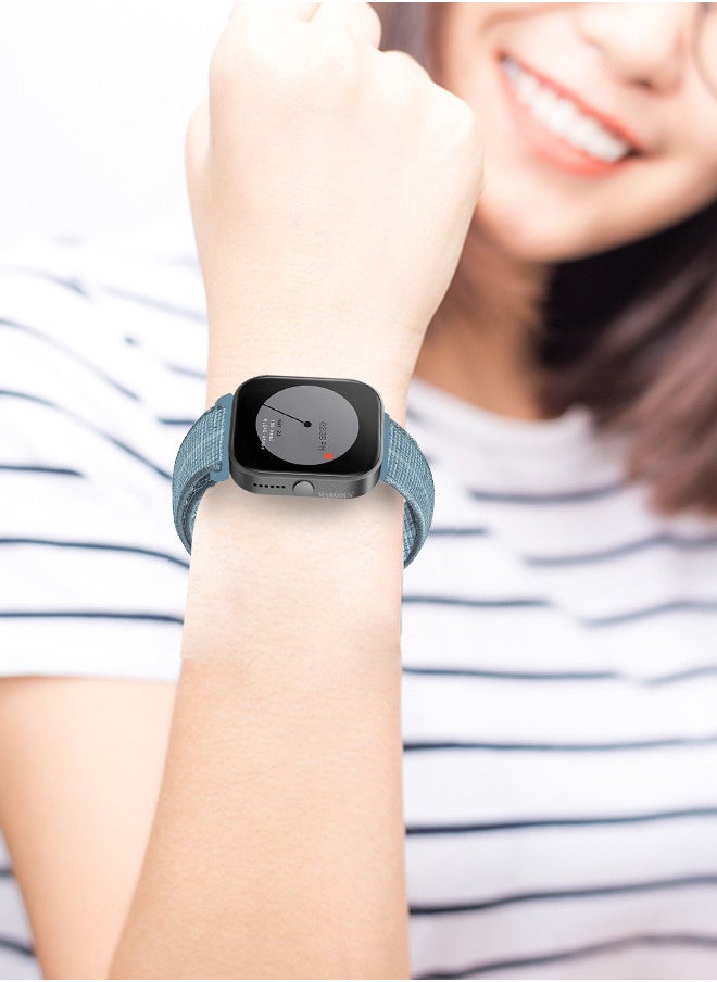 CATANES - (for Nothing Watch Pro 22mm) Nylon Strap,Quick Release Bands for Women Men Sport Wristband Strap Light Blue - Image 1