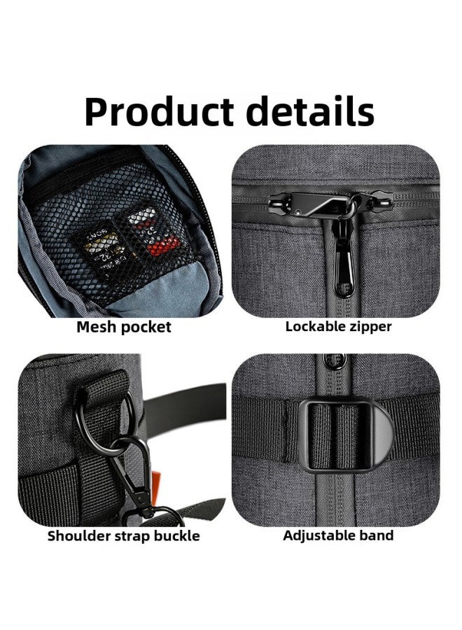 NEEWER/Newer Medium And Short Focus Lens Storage Bag Portable Shoulder Back Waterproof Shockproof Lens Storage Bag-Color:High-end Medium Short Focus Lens Bag  - Image 5