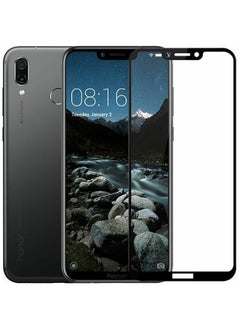 5D Tempered Glass Full Screen Protector For Huawei Honor Play Black/Clear