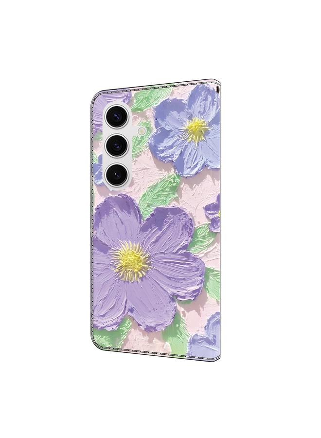 اس-توب جراب لهاتف Samsung Galaxy S24 5G، جراب جلدي مطلي حديثًا - Image 3