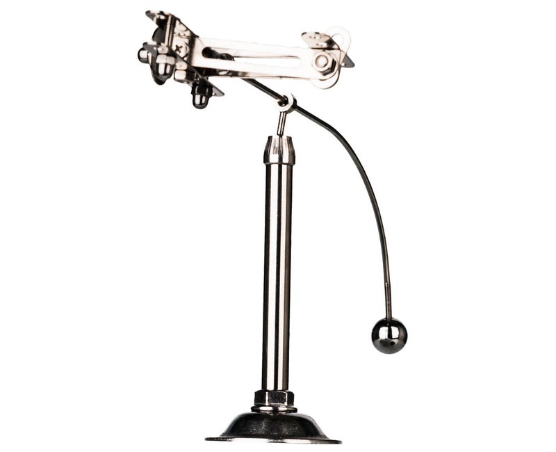 Sunnytech لعبة توازن الطائرة الفولاذية من سانيتيك - فن حركي - لعبة توازن علمية لتخفيف الضغط - لعبة مكتبية لتزيين المكتب WJ066 - Image 3