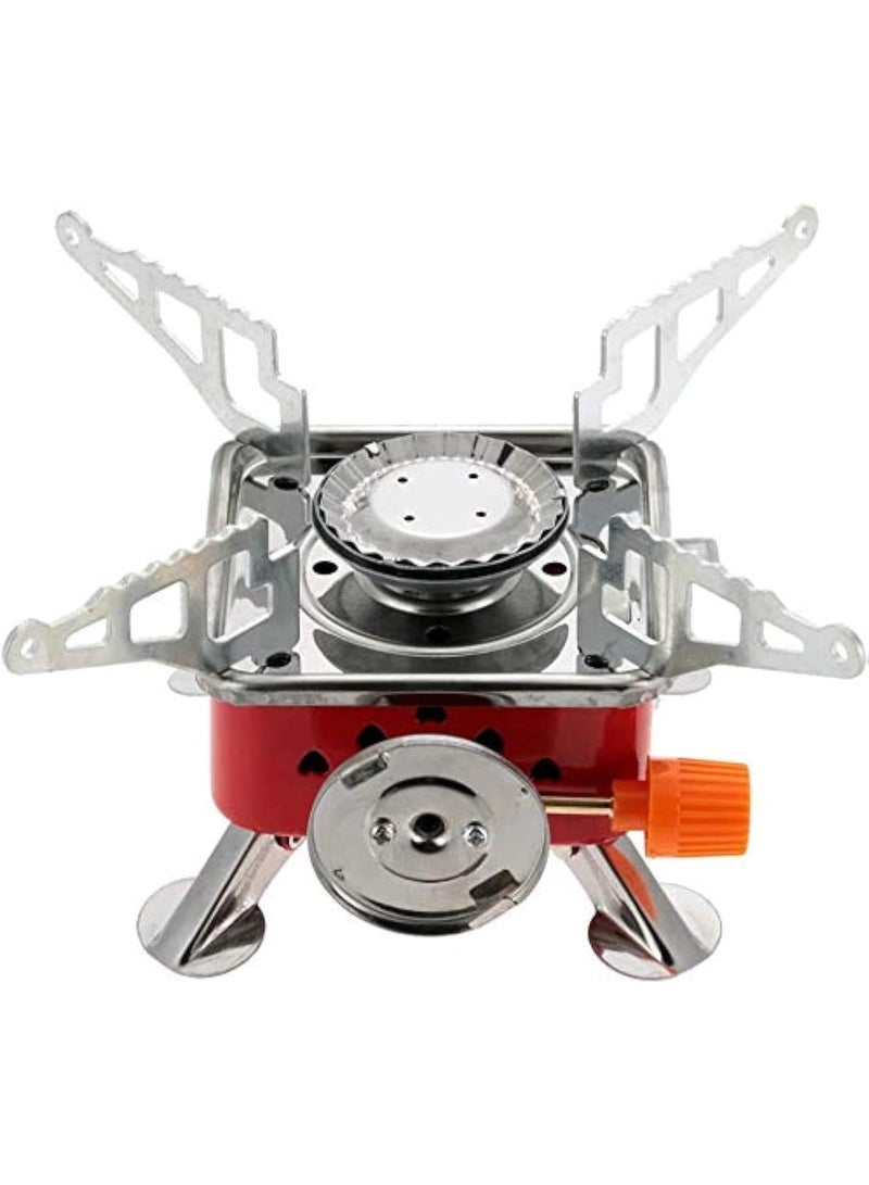 BlueFire 🔥 2800W K-202 Portable Camping Mini Gas Stove | Ultra Lightweight Backpack Stove for Outdoor Cooking, Hiking & Mountaineering | Foldable Butane/Propane Burner with Piezoelectric Ignition & Adjustable Flame | Fast Boiling 1L Water in 3–5 Minutes | Compact, Durable, Anti-Slip Design for Travel & Emergency Use 🌄🍳 - Image 1