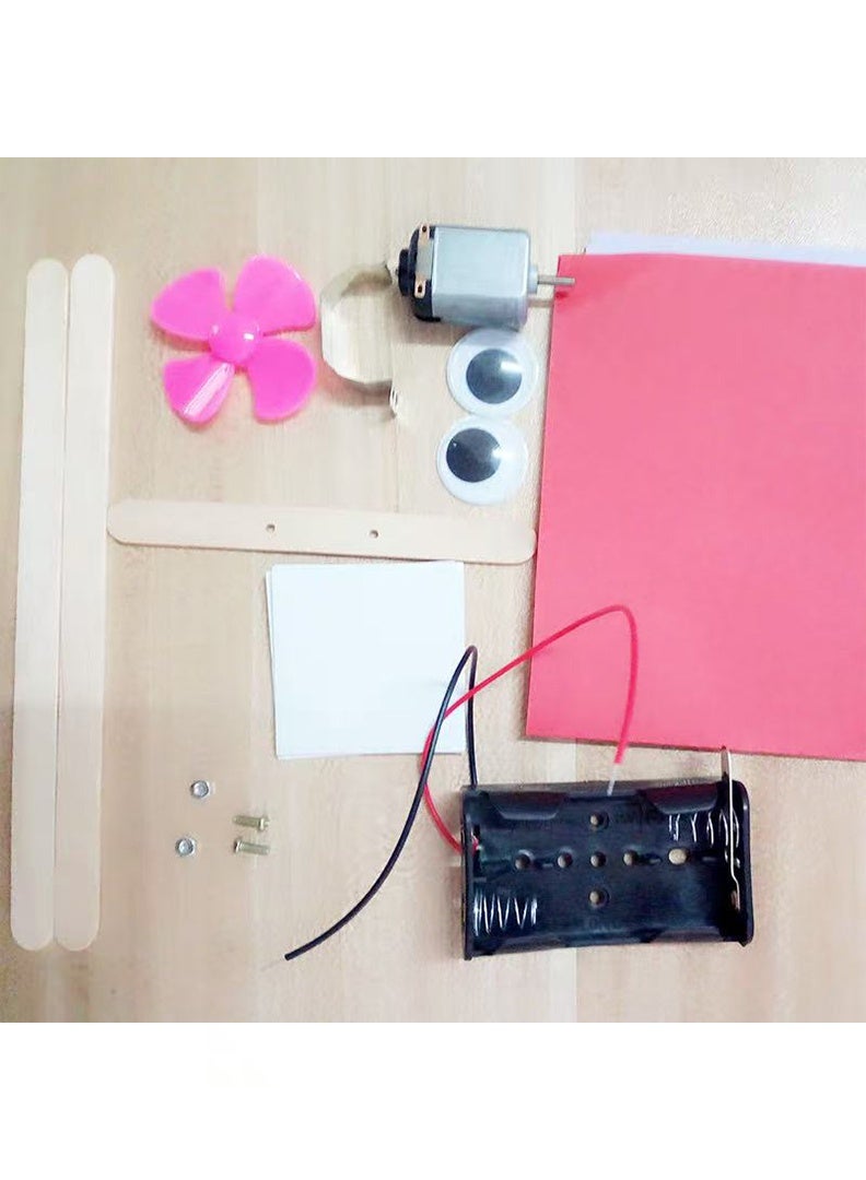 DIY Electric Mini Vacuum Cleaner Kit for Kids, STEM Electric Science Experiment Educational Toy for Kit Child Hands-On Science Projects Educational Engineering Craft Kit  - Image 3