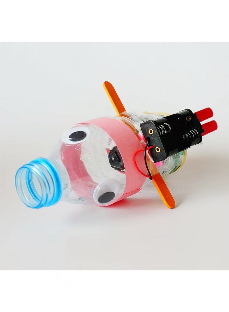 DIY Electric Mini Vacuum Cleaner Kit for Kids, STEM Electric Science Experiment Educational Toy for Kit Child Hands-On Science Projects Educational Engineering Craft Kit  - Image 2