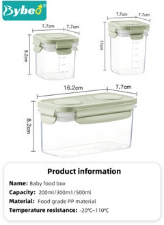 3Pcs Baby Food Containers With Removable Ice Pack, Reusable Baby Food Storage Box, Snack Container with Lids for Infant & Babies, Microwave & Dishwasher Friendly, BPA Free, Easy to Store & Keep Fresh - pzsku/ZEC149AD8C5F442FA5970Z/45/_/1719484784/f8cf66a4-0bee-412b-b669-0e5c8ed6b8ef