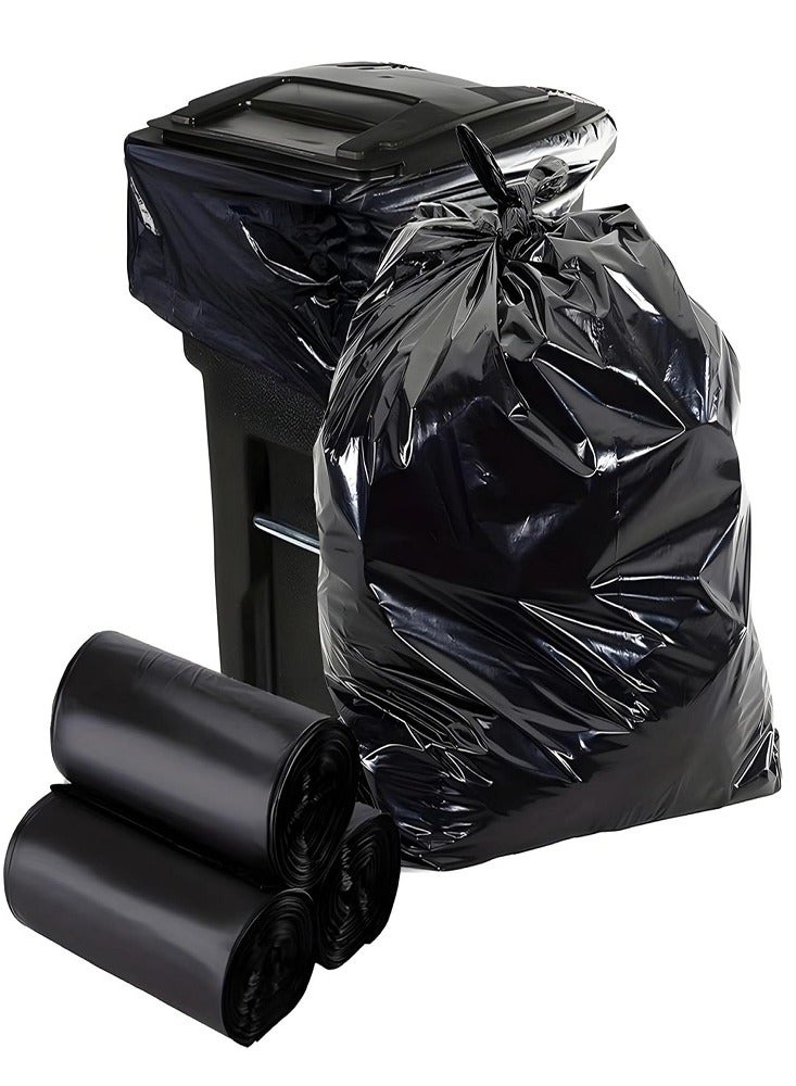 أكياس قمامة 65 قطعة، مقاس 80 × 90، بطانات سلة مهملات مطبخ قابلة للتحلل، أكياس قمامة عملية للمنزل والمكتب - Image 1