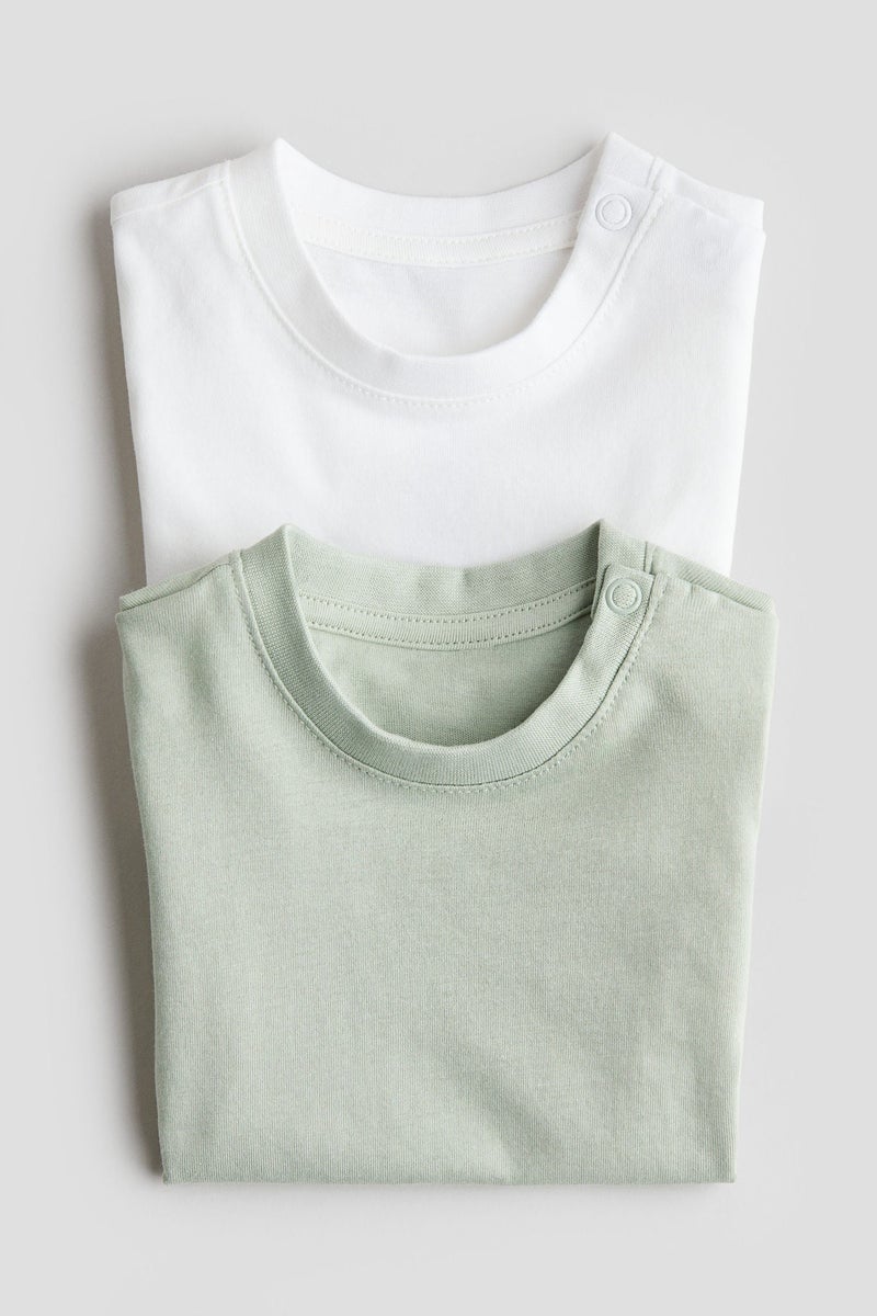 H&M 2-Pack Cotton T-Shirts - Image 2