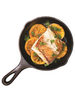 LODGE Lodge H5MS Heat Enhanced And Seasoned Cast Iron Mini Skillet 5-Inch 6.5" Black H3SK  - Image 3
