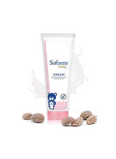 Softsens Baby Rich Moisturising Cream With Natural Milk Cream & Shea Butter, 100G (Pack Of 2, Pink)  - Image 2