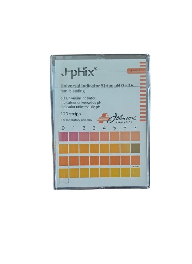 JONSON TEST PAPERS Consummate pH Indicator Strips  - Image 1