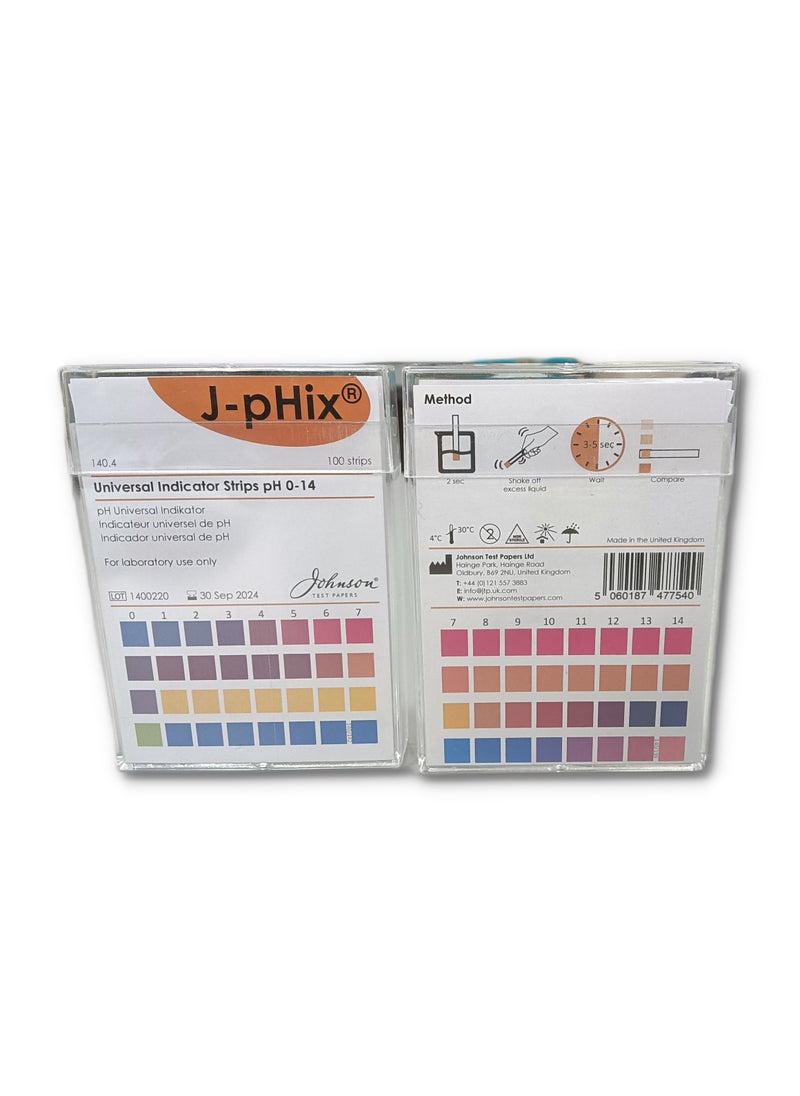 JONSON TEST PAPERS Consummate pH Indicator Strips  - Image 2