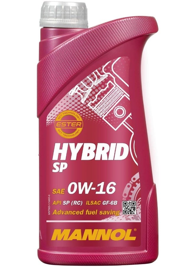 MANNOL MANNOL 7920 Hybrid SP SAE 0W-16 SP (RC) Fully Synthetic Imported From Germany 1L  - Image 1