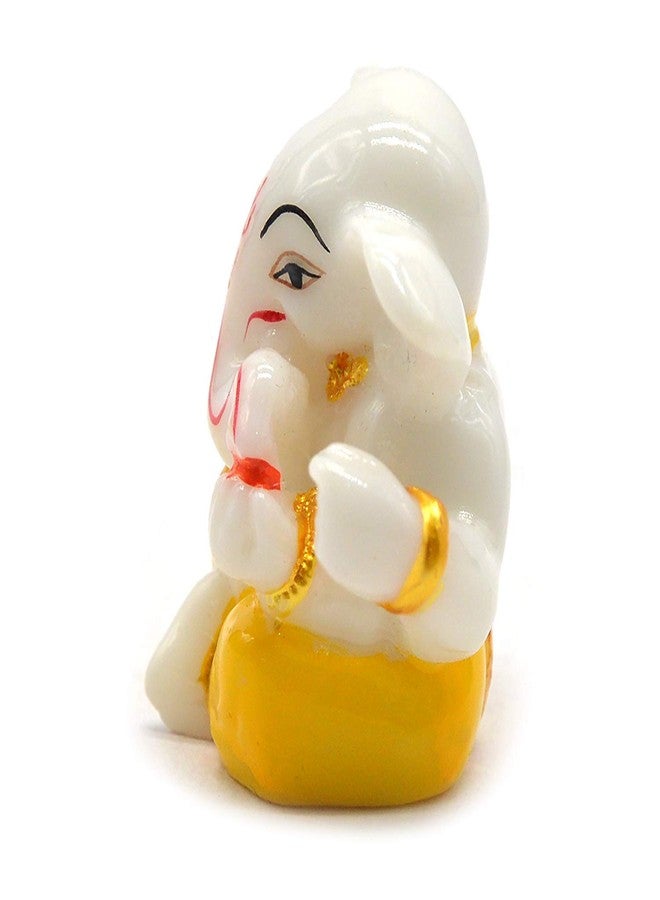 Sai Amrut S A Gifts Ganesha Car Dashboard Showpiece - Image 3