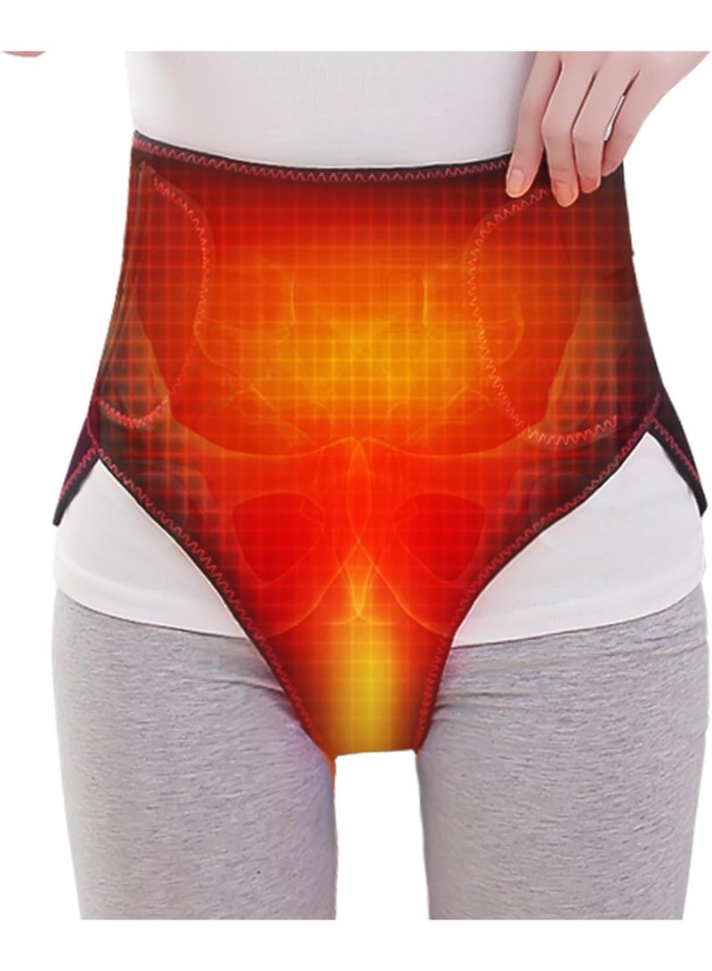 وسادة تدفئة الدورة الشهرية ، وسادة تدفئة لتدليك الحمل عند الدورة الشهرية للمرأة ، مع 3 أنواع من الإعدادات الاهتزازية والتدفئة ، وسادة تدفئة الدورة الشهرية التي تم ترقيتها حديثًا لتخفيف آلام البطن والتشنجات - Image 1